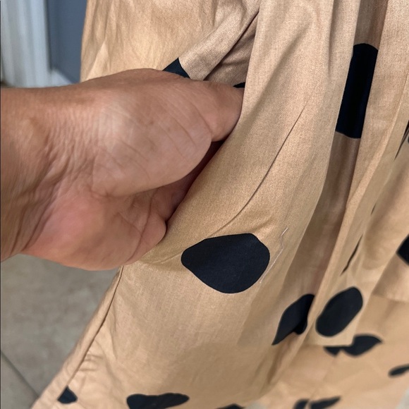 Polka Dot Sleeveless Dress - Picture 4 of 9